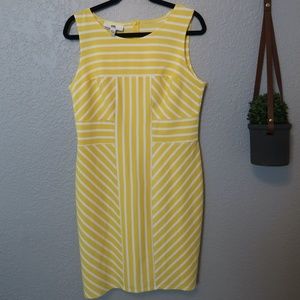 DR COLLECTION STRIPPED TANK DRESS {12}